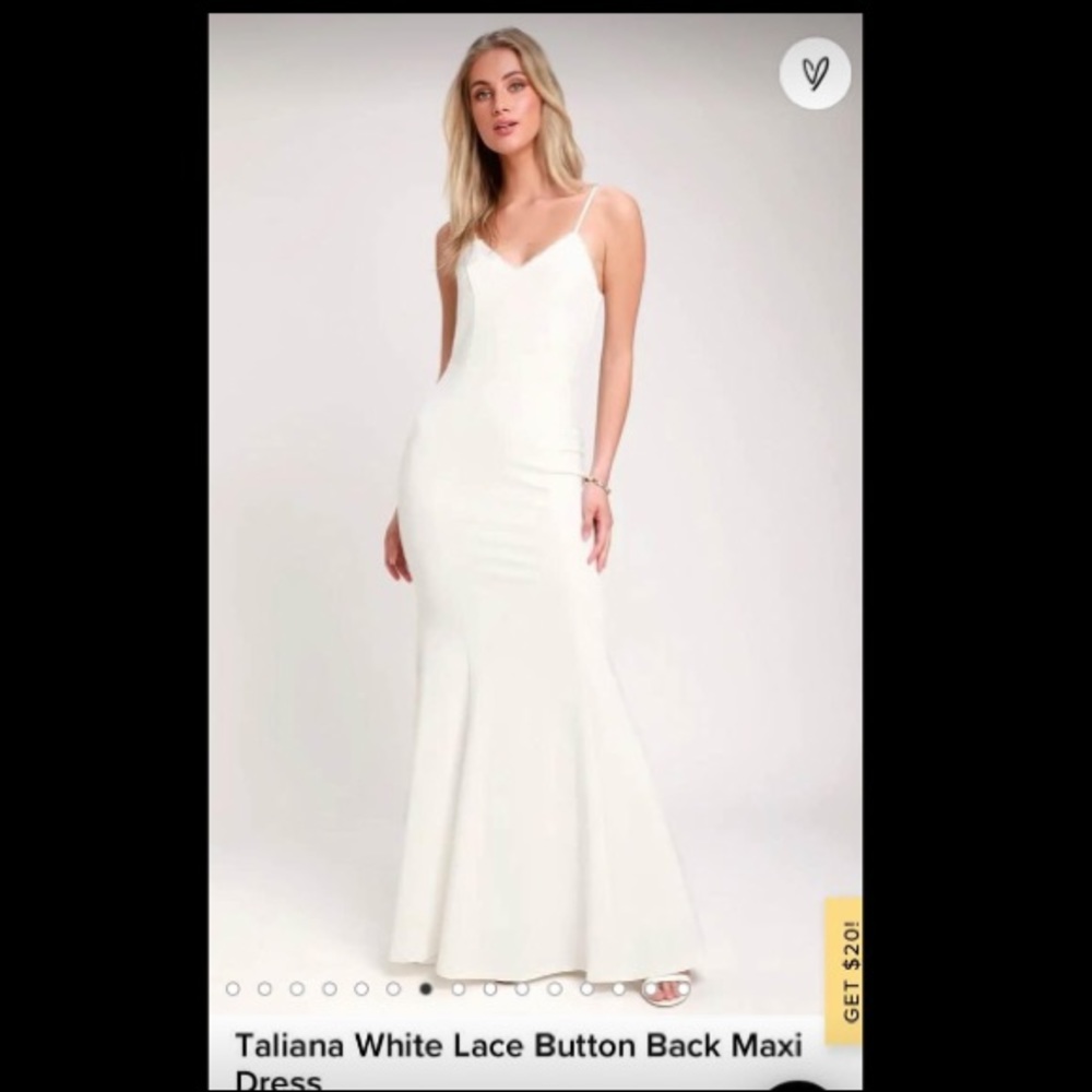 Wedding dress from lulu’s